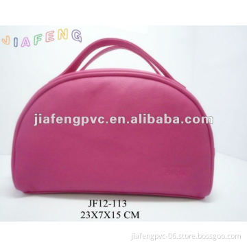PU leather small handle bag